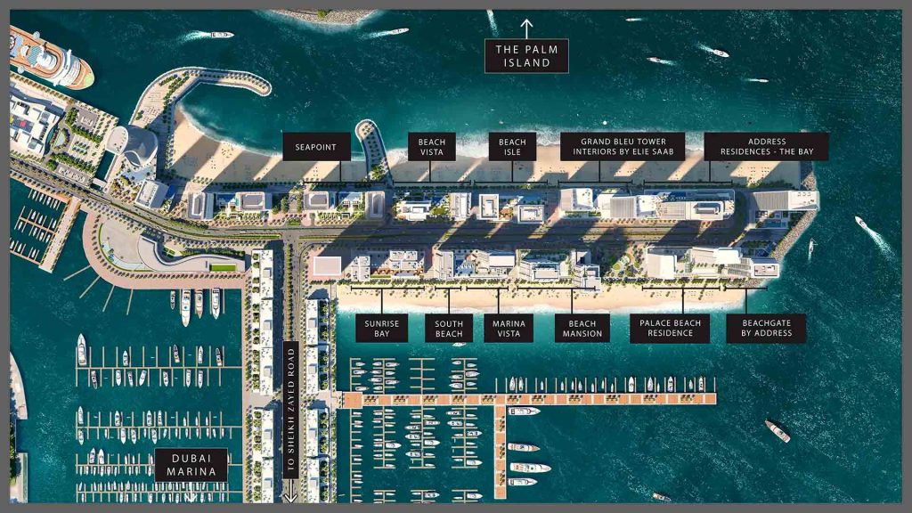 Emaar-Beachfront-Master-plan