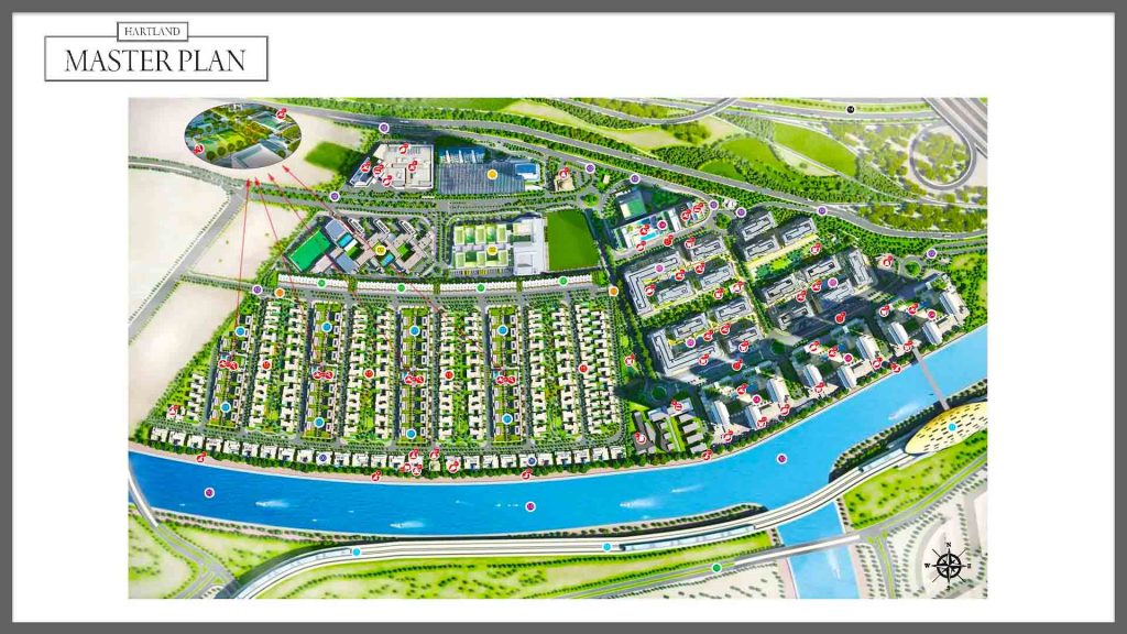 Sobha Hartland Dubai Master Plan