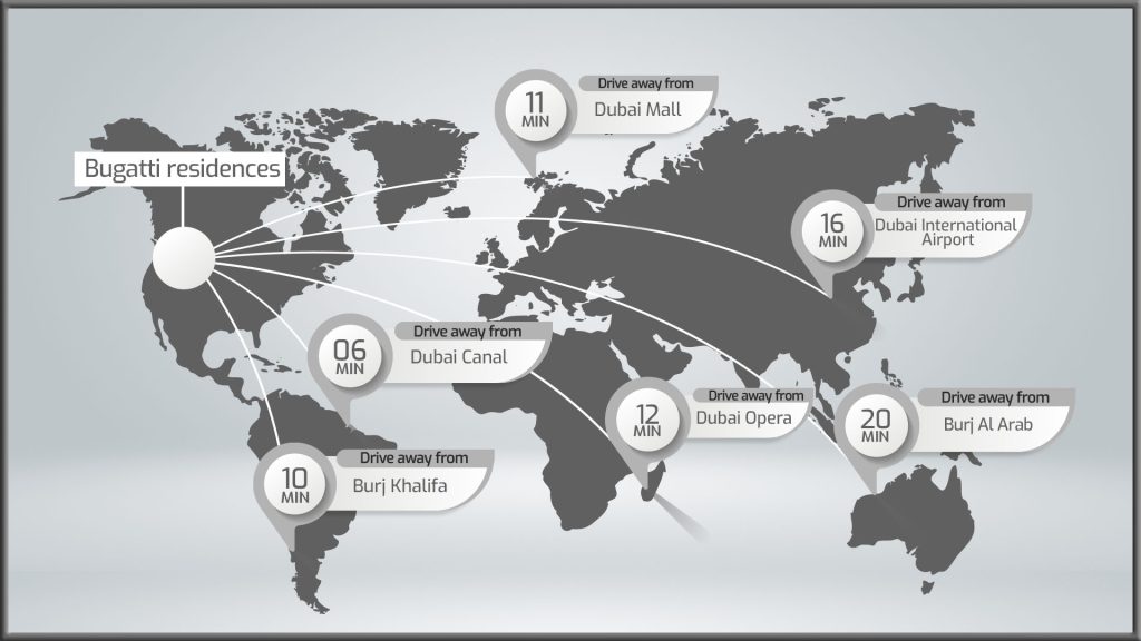 Bugatti residences near by location