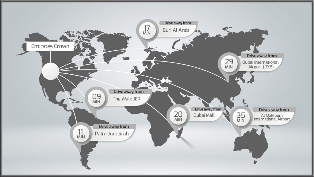 Emirates Crown Near by Location