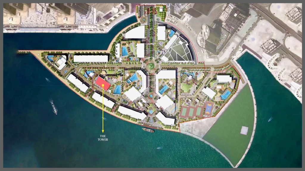 Peninsula Five at Business Bay master plan