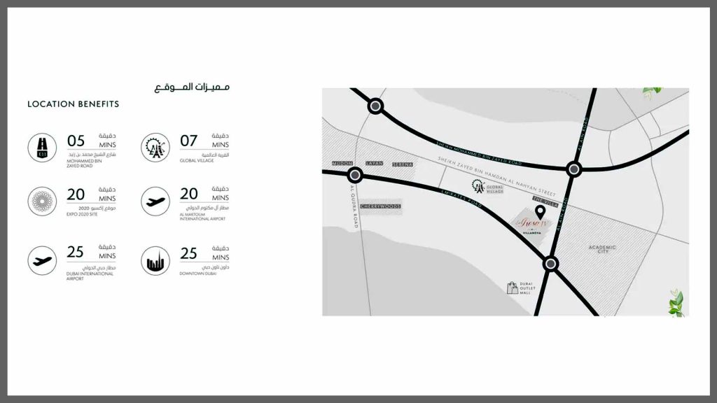 La Rosa IV Townhouses location