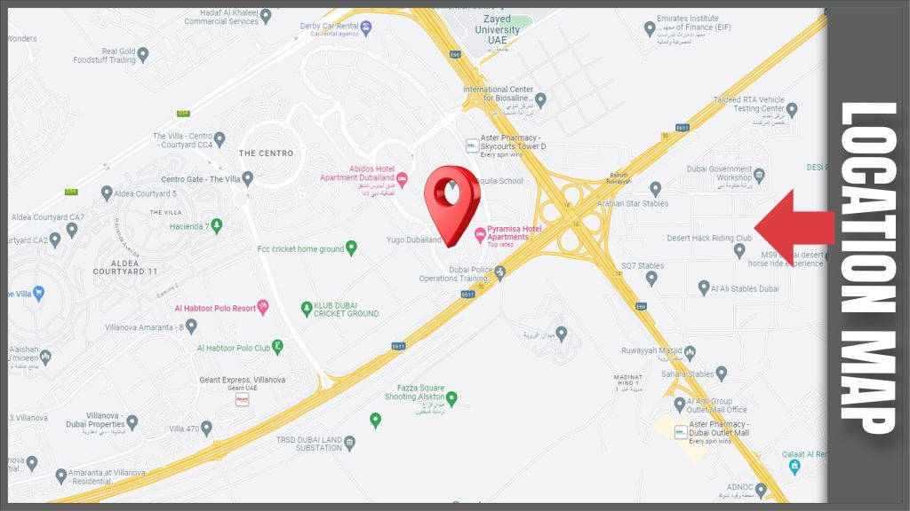 Haven by Aldar Properties location map
