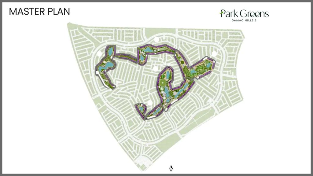 Park Greens at Damac Hills 2 Master plan