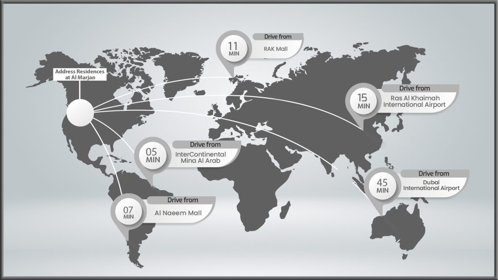 Address Residences location map