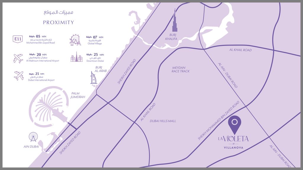 La Violeta 2 at Villanova location map