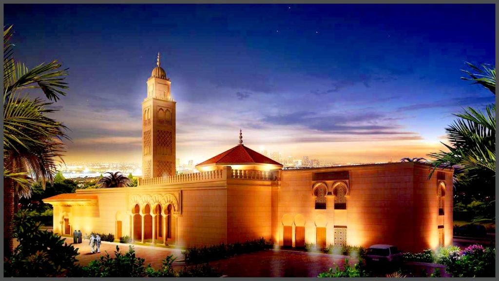 New mosque in Al Andalus Jumeirah Golf Estate