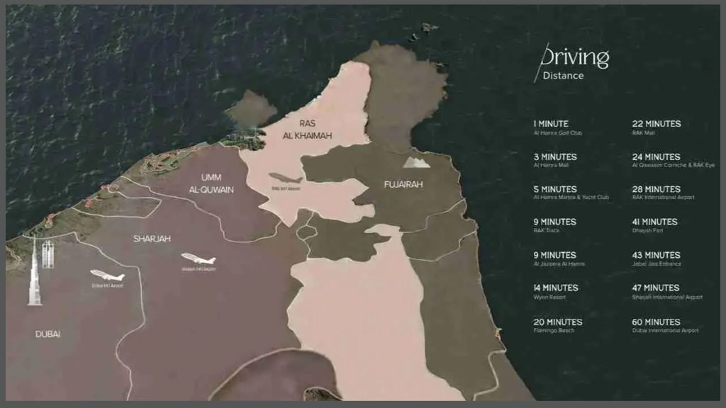 Rosso Bay Residences location map