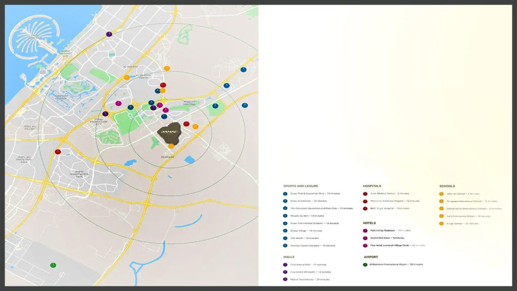 location map