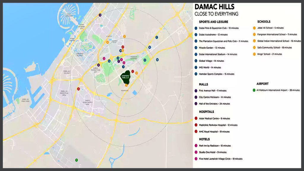 location map