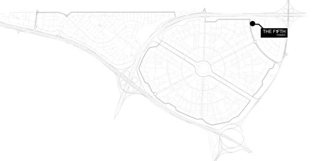 Fifth Tower at Jumeirah Village Circle Location